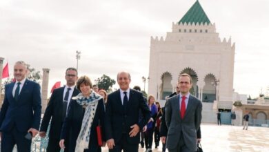 وزيرة خارجية فرنسا تزور ضريح محمد الخامس