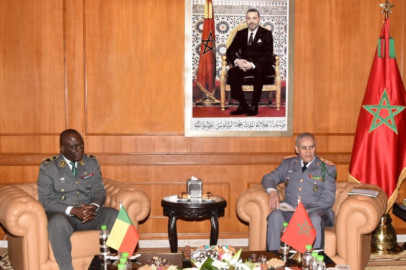لقاء يبحث التعاون العسكري بين المغرب وبنين