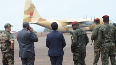 نخبة القوات المسلحة الملكية المغربية تشرف على تأطير جنود غينيين
